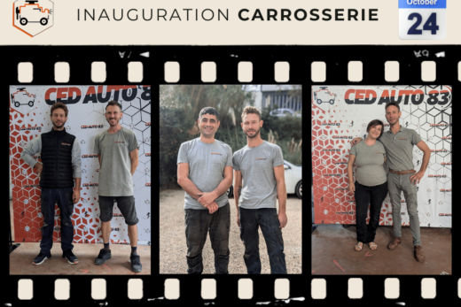SOIRéE D&#8217;inauguration carrosserie ced auto 83